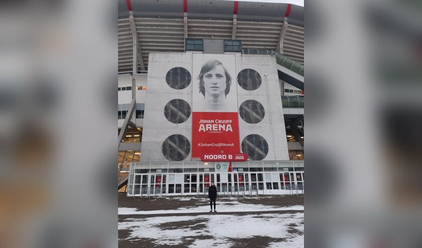 • Daan van Werd bij de Johan Cruijff Arena.