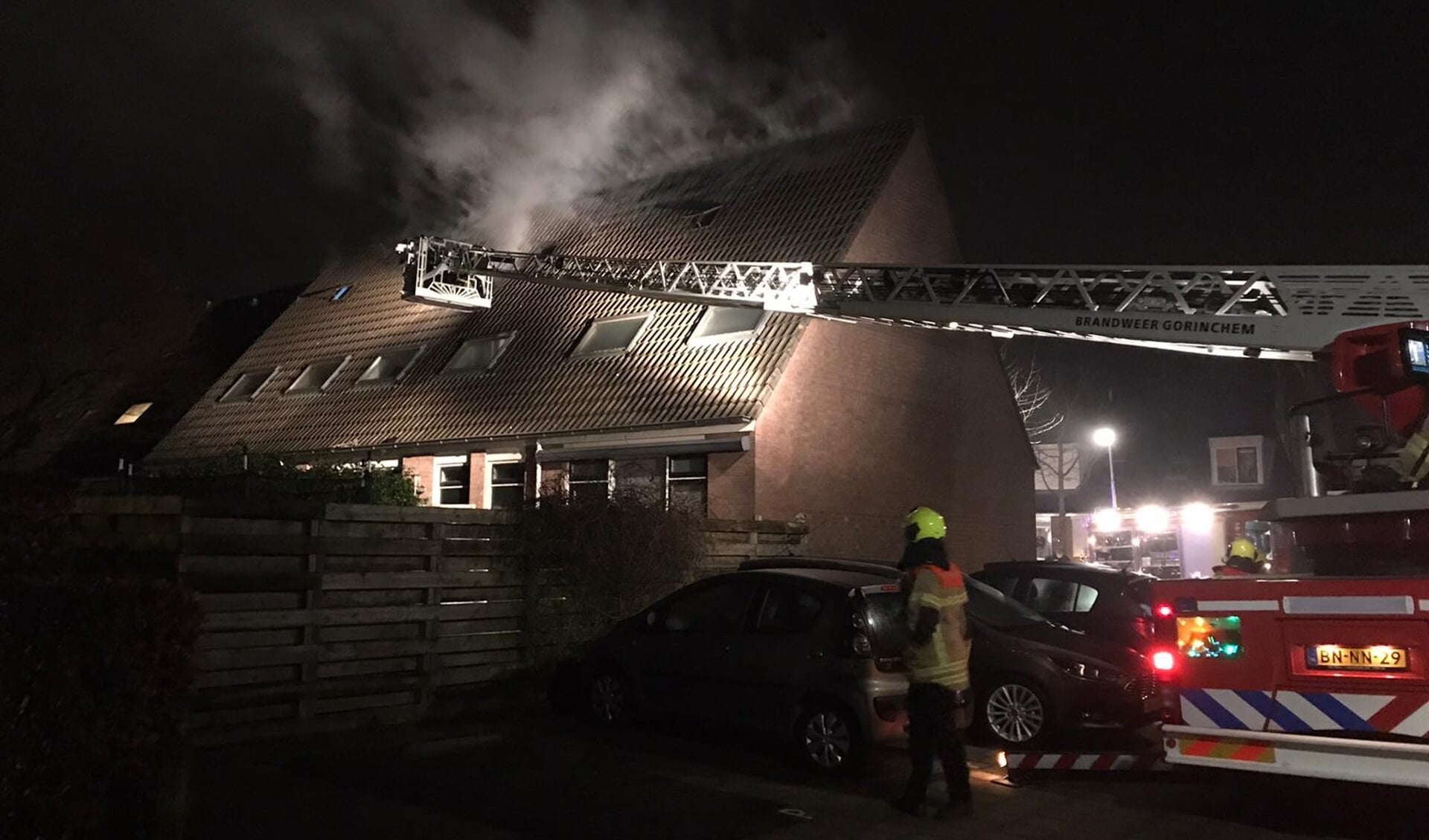 • Zolderbrand woning aan de Fuutlaan in Groot-Ammers.