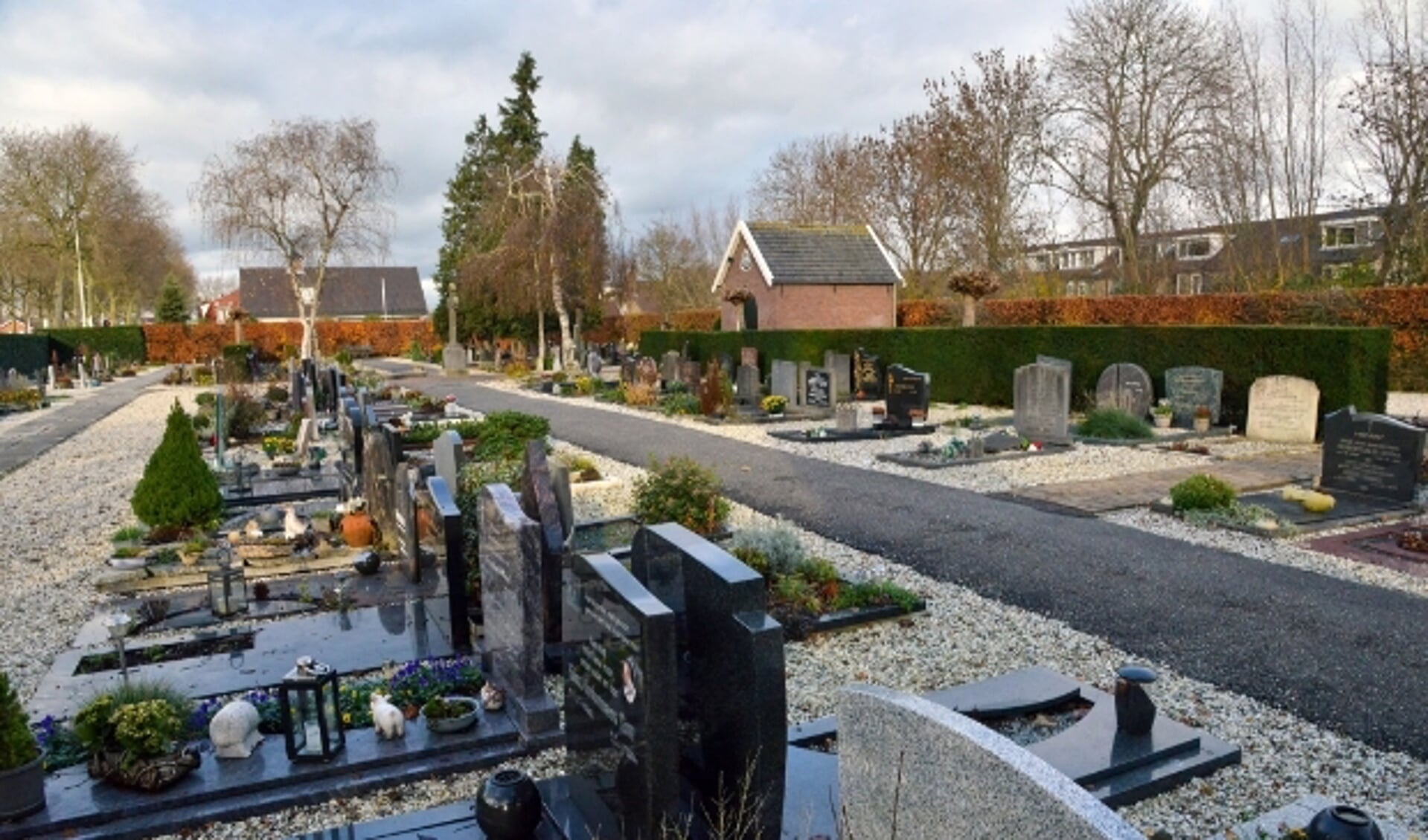 Ook de begraafplaats aan de Lodewijkstraat wordt door de Stichting Onderhoud Begraafplaatsen onderhouden. Foto: Paul van den Dungen