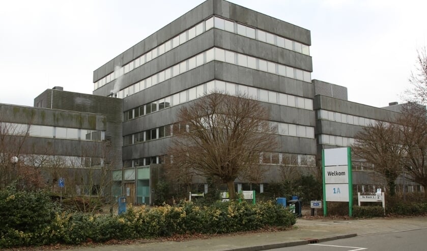 <p>Gebouw aan de Bleek 1 in Woerden, binnenkort vaccinatielocatie.</p>