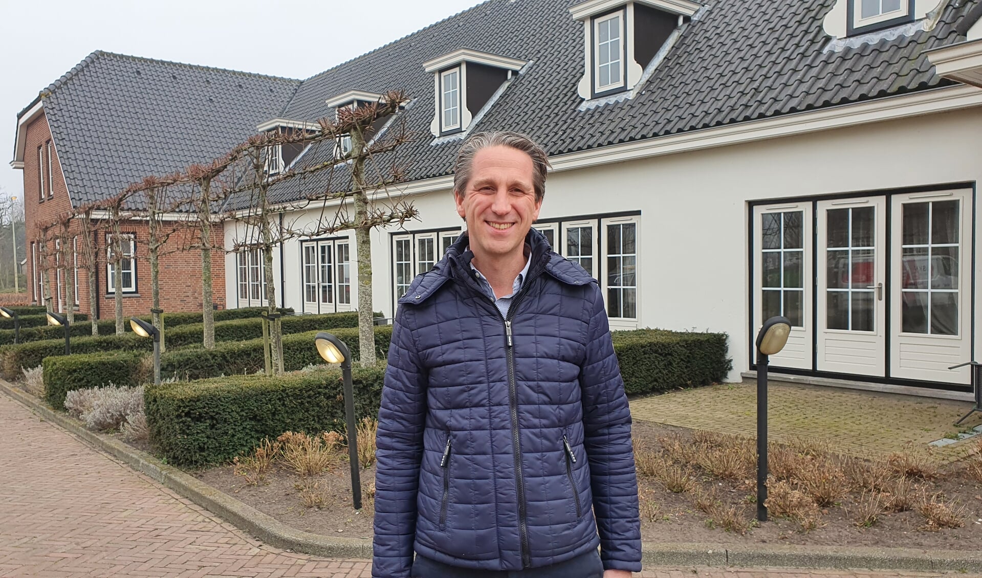 • Directeur Eric van der Linde voor het Amadeushuis, voorheen hotel/restaurant De Arendshoeve.