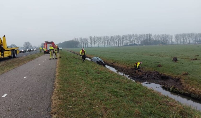 <p>• Auto te water op de N488 tussen Vuren en Leerdam</p>