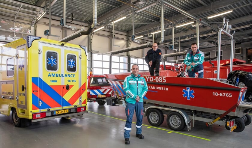 De ‘brambuboot’ is gestationeerd op de brandweerkazerne van Alblasserdam.
