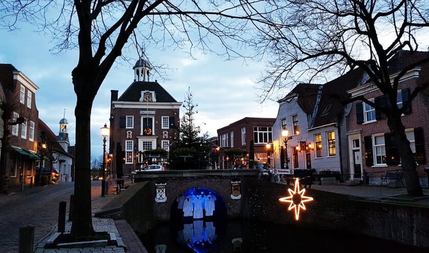 <p>• Nieuwpoort tijdens het Lichtfestival in december 2020.</p>
