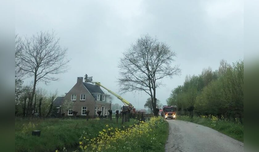 <p>• Schoorsteenbrand in een woning aan de Bolgerijsekade.</p>