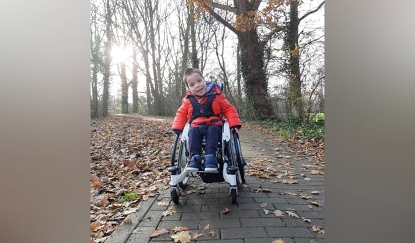 • De vierjarige Finn uit Papendrecht.