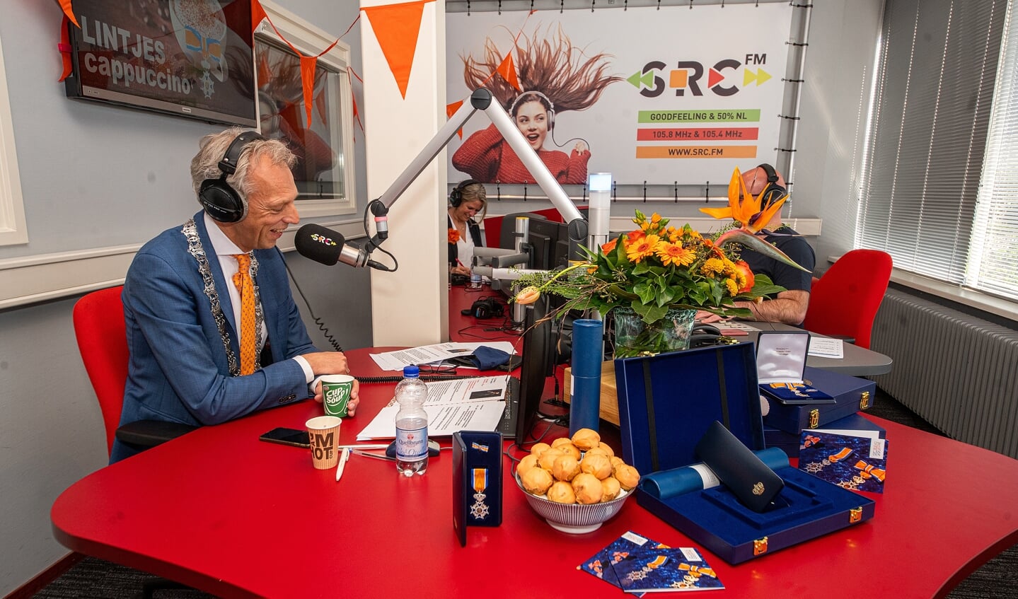 Lintjescappucino in de Vijhheerenlanden met Burgemeester Sjors Fröhlich