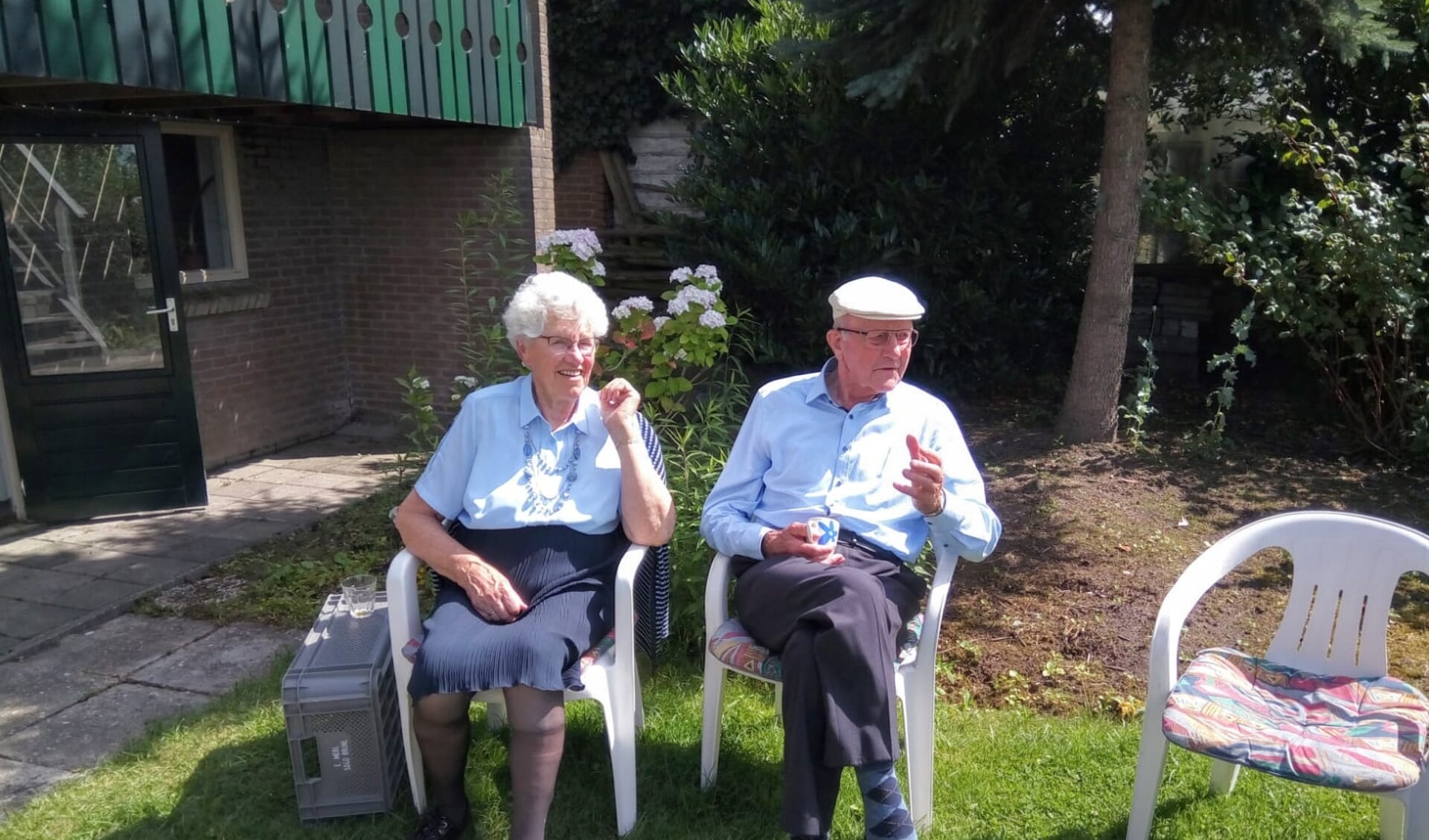 Ewoud en Woutje zijn deze week 65 jaar getrouwd.
