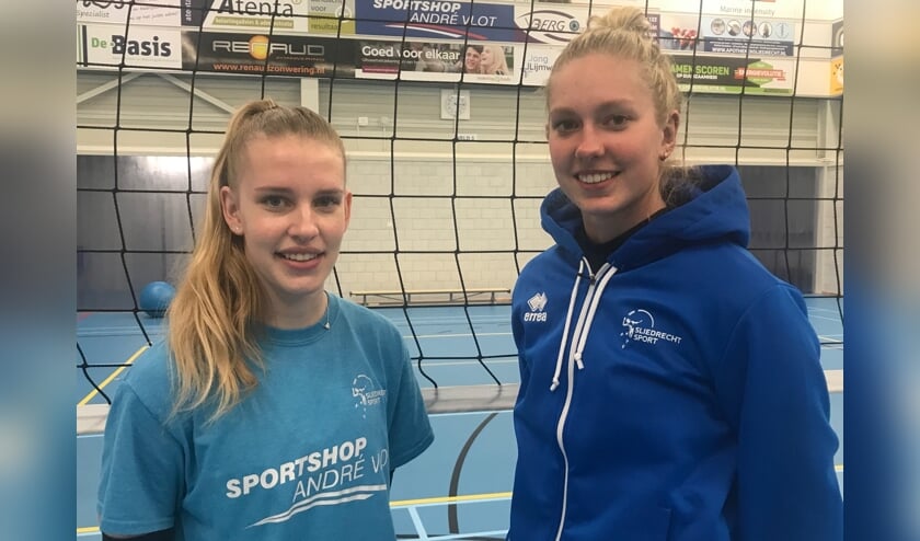 <p>• Eline de Haan (l) en Vera Mulder naar Sliedrecht Sport Dames 1.</p>