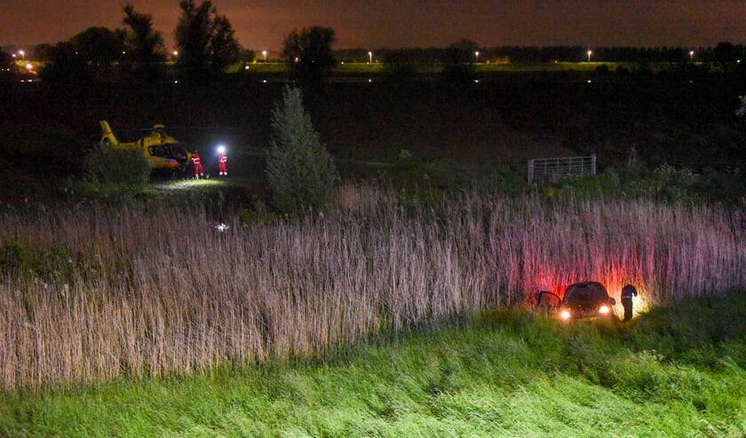 <p>• De auto ging meermaals over de kop en kwam rechtop tot stilstand. </p>