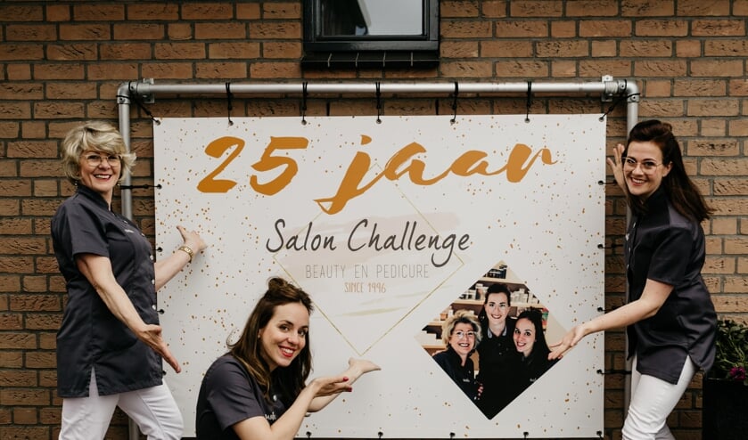 <p>Het team van Salon Challenge: Jolanda van Veen, Lorean van Ballegooijen en Brenda Steeman.</p>