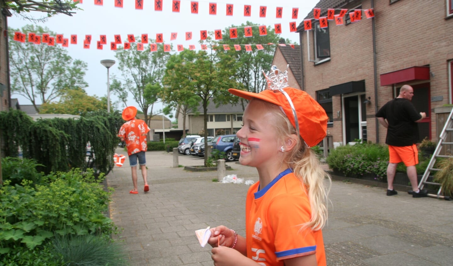 Fenna Vlaanderen in Oranje