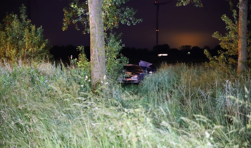 <p><strong>• </strong>Het voertuig raakte door de klap total loss.</p>