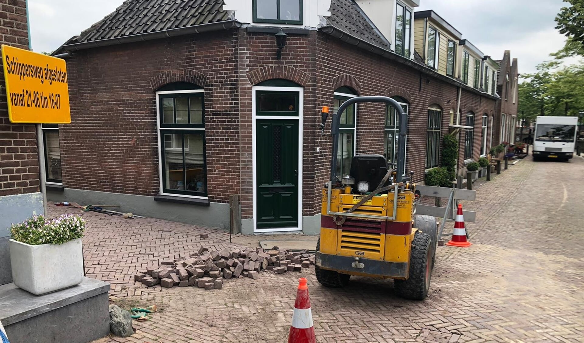 De reconstructie van het straatwerk in Nieuwpoort is gestart