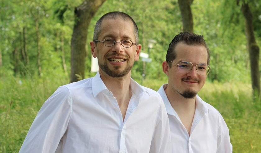 • Arjan de Bruin en Wouter van Blanken (rechts).