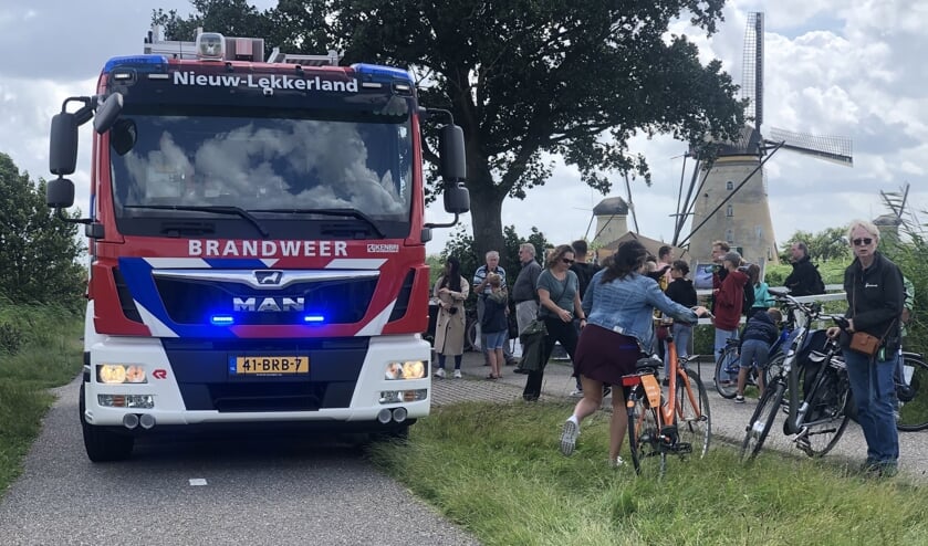 <p>• De inzet van de brandweer in het werelderfgoed trok veel bekijks van toeristen.</p>