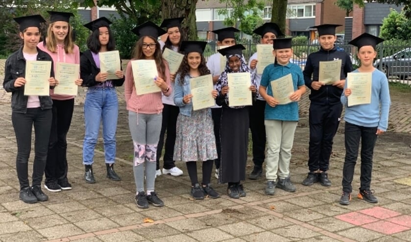 Diploma's voor de kanjers van de BSA Tiel