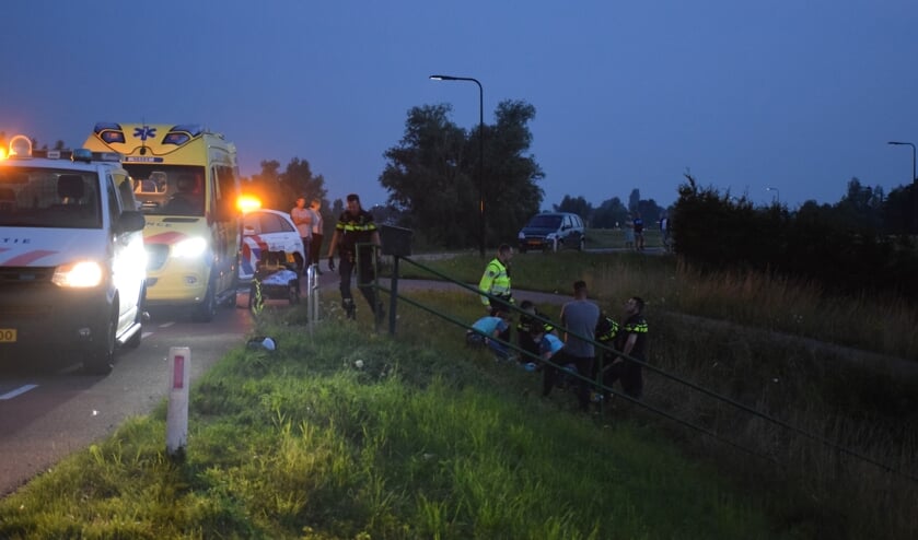 • De situatie na het ongeval.