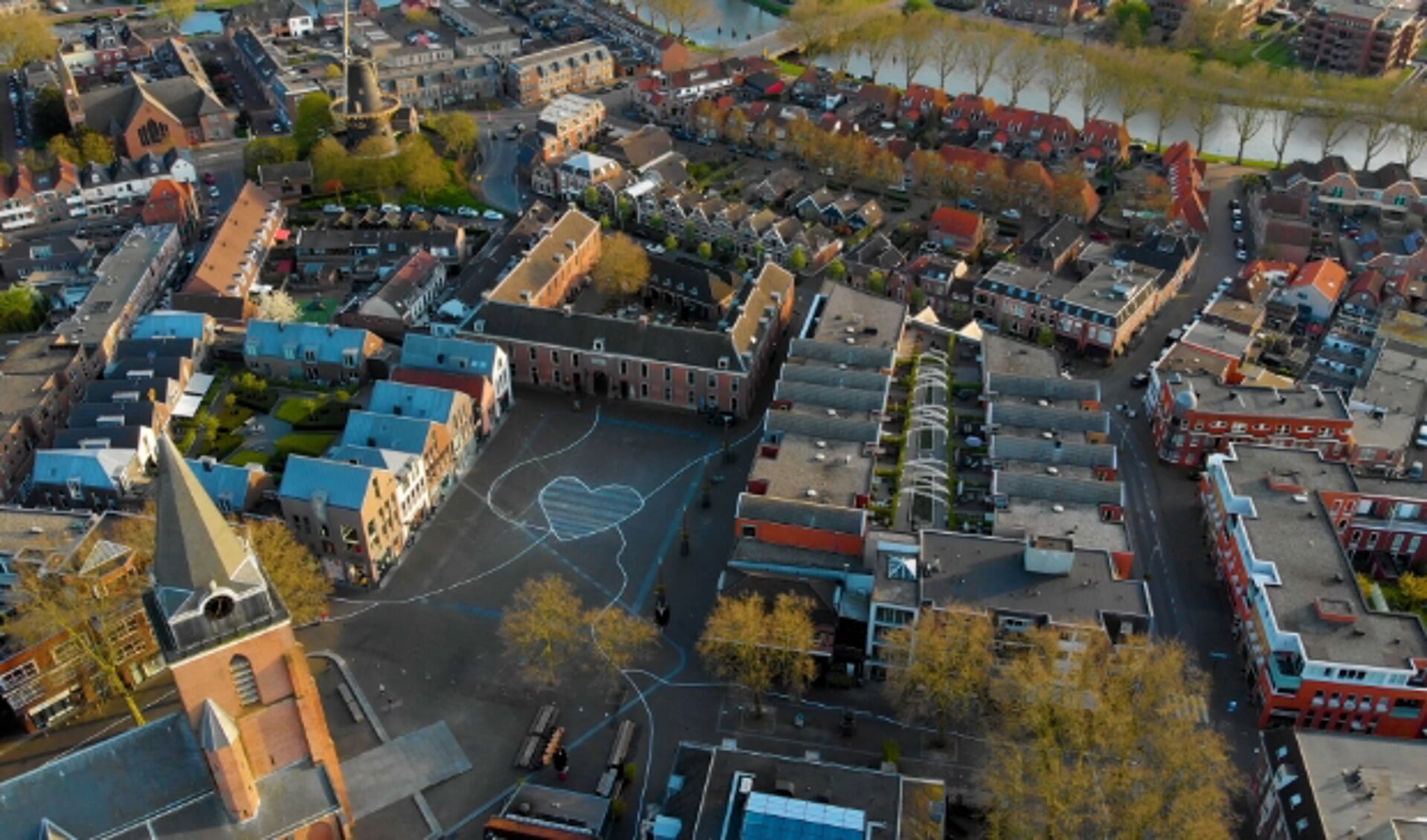 Er is een nieuwe zone-indeling in de binnenstad van Woerden.