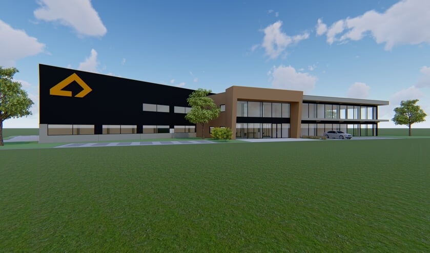 <p>Een artist impression van de nieuwbouw.</p>