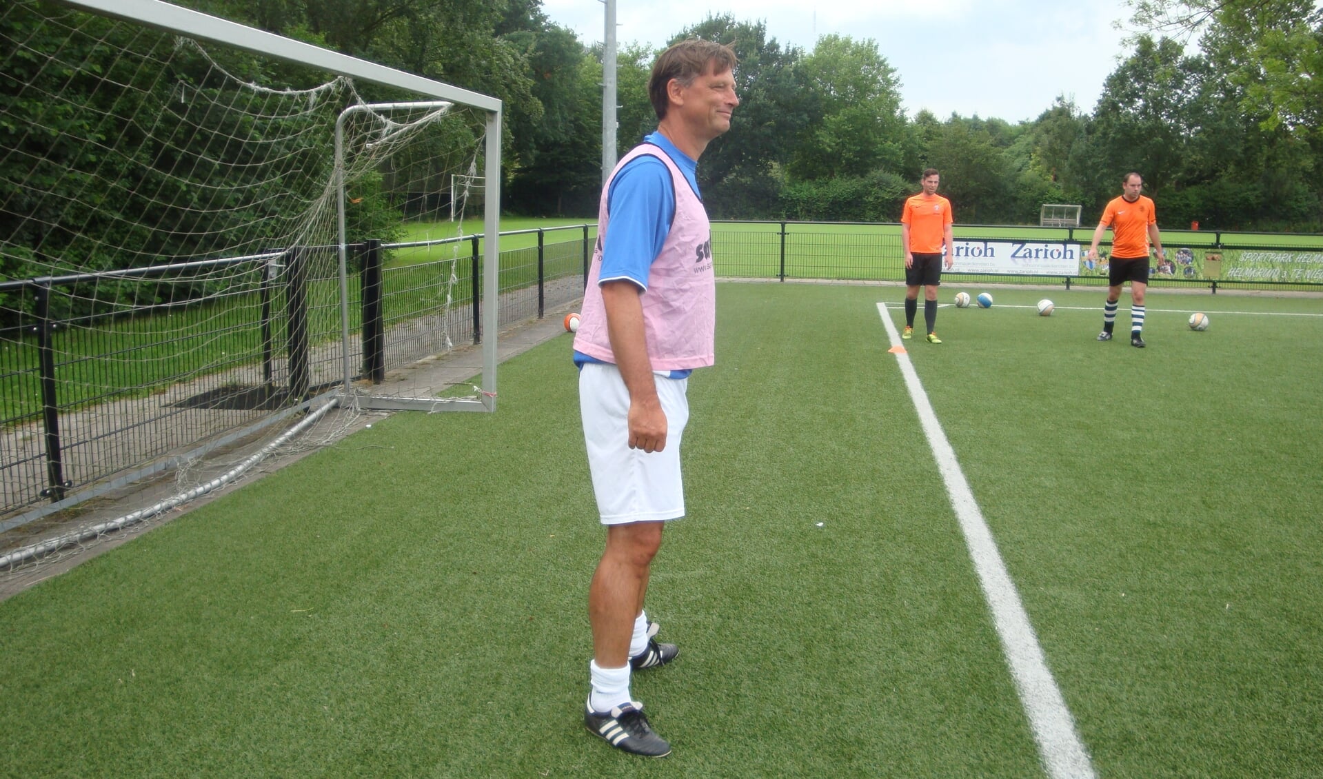 Trainer bij VSV Vreeswijk Ronald Cornet.