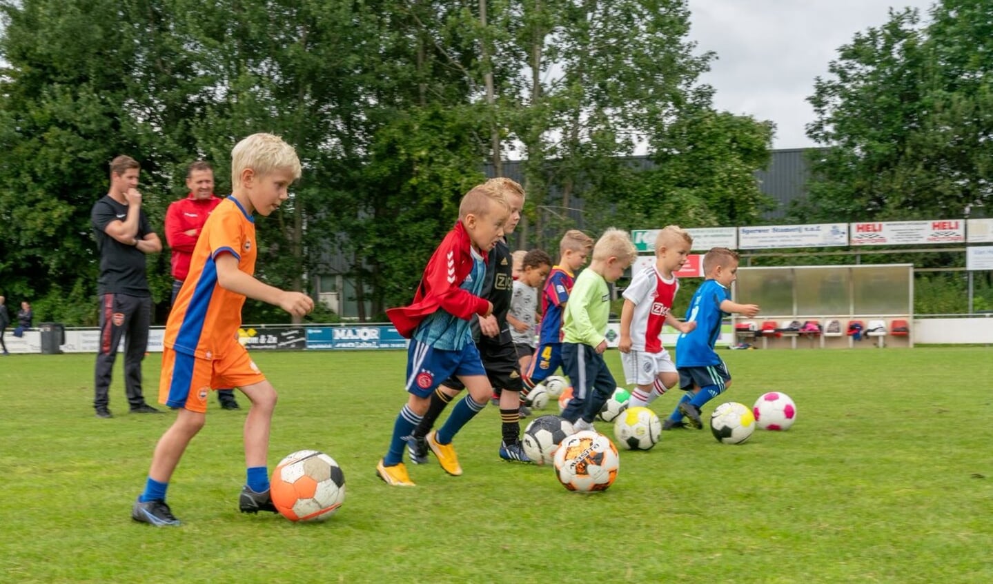 Voetbalvereniging GVV Geldermalsen hield een open dag. 