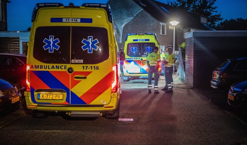 Gewonde bij steekpartij, verdachte is aangehouden.