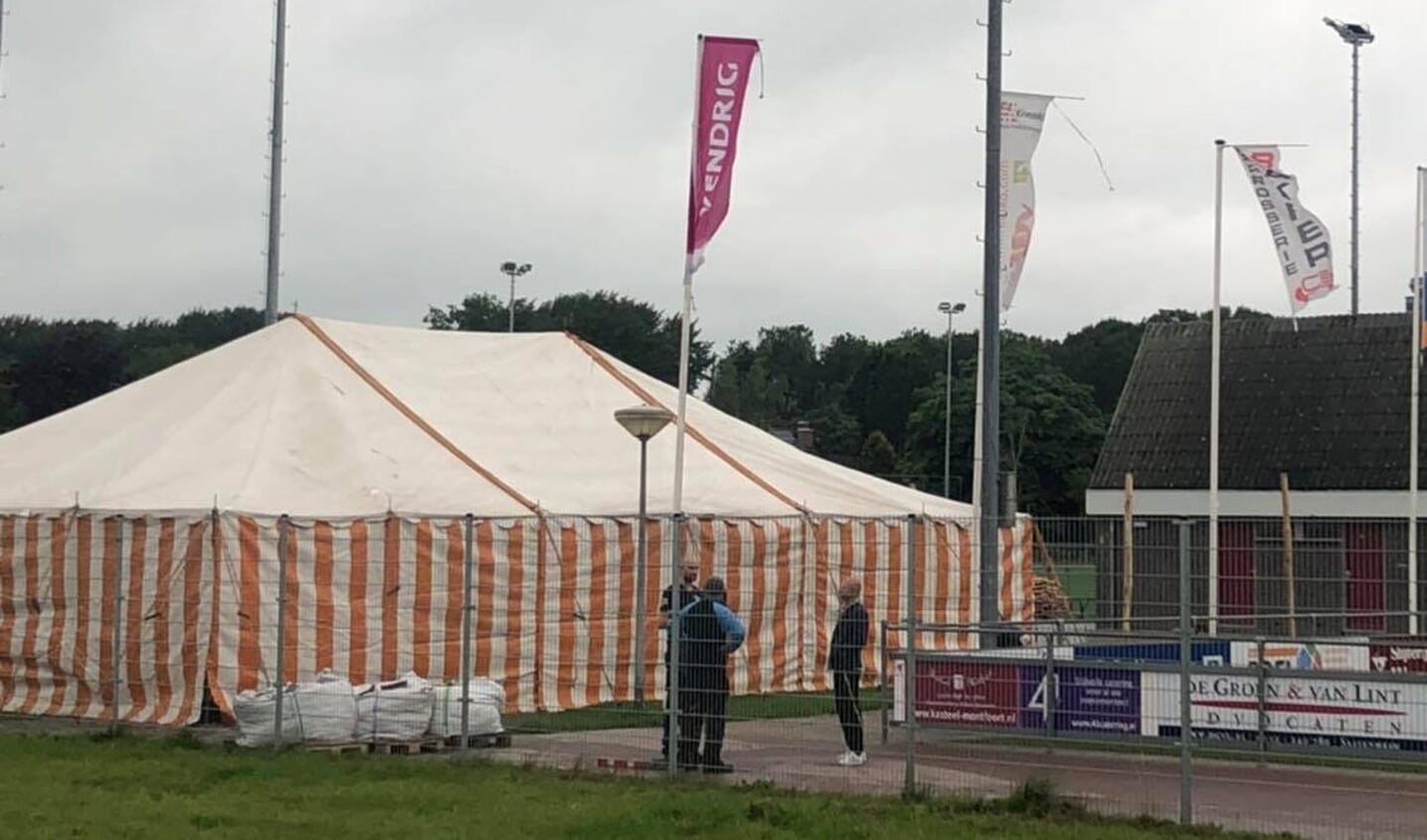 De STAM-tent is niet meer weg te denken bij tal van Montfoortse evenementen.