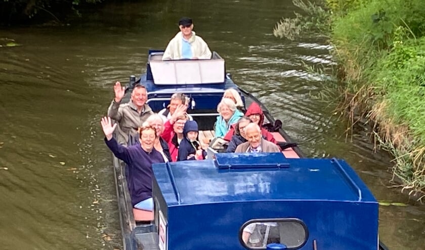 <p>Vaarpret aan boord van De Avontuur.</p>