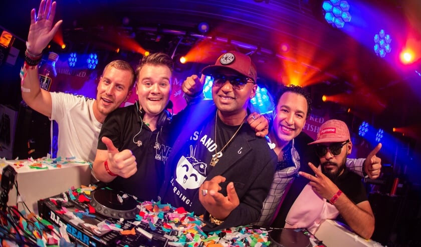Anthony Donner, Amrish Raghosing, Jelmer Smit, Wouter Kikstra, DJ Vano.