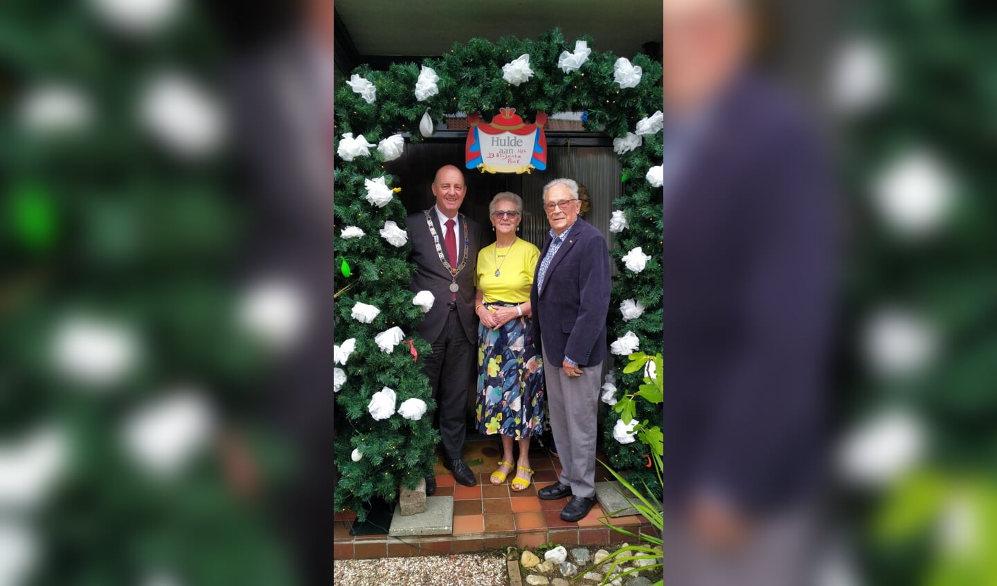 Echtpaar Van Zuijdam-van Steenis vierde op 16 augustus het 65-jarig huwelijksjubileum
