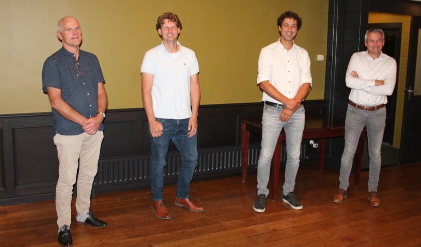<p>Nico van As, Joost Snoek, Ariaan Straver en Remco Beekers.</p>