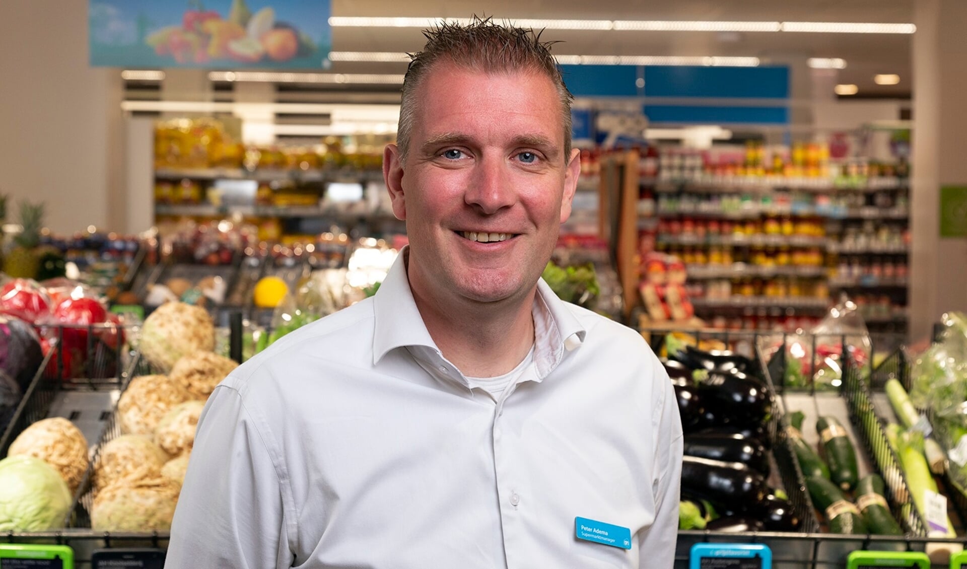 Supermarktmanager Peter Adema: “Albert Heijn Montfoort krijgt het allernieuwste winkelconcept.”