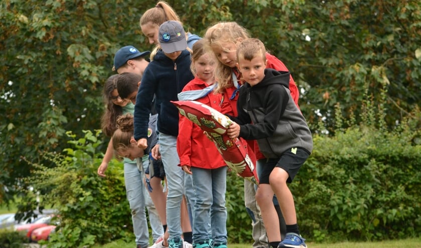 Punten verdienen bij de puzzeltocht