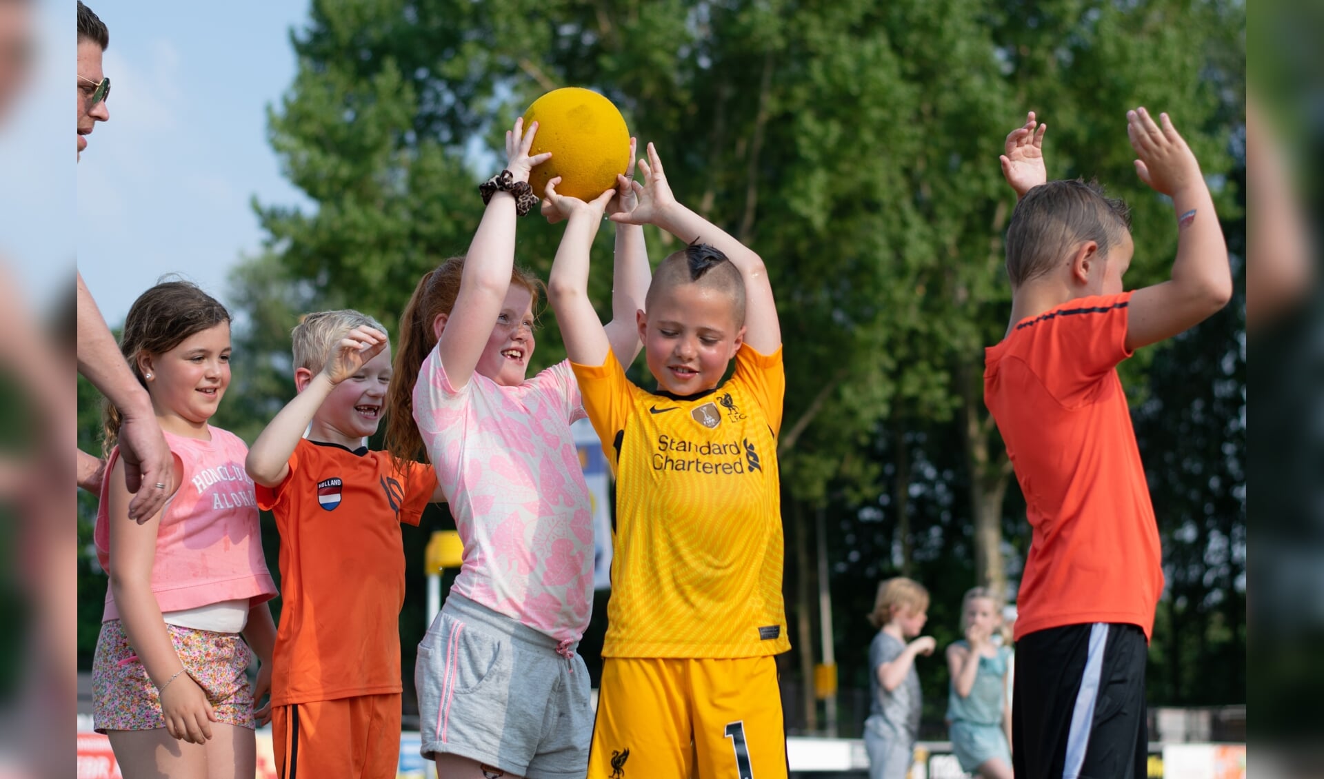Korfbalvereniging KCC/CK Kozijnen doet mee aan Nationale Sportweek.