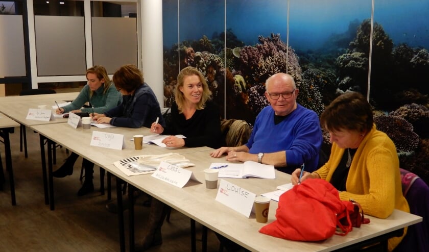 Vorig jaar is de workshop als voorbereiding op de beursvloer niet doorgegaan. Deze foto is van de workshop in 2019. De workshop werd toen door z’n 20 deelnemers gevolgd.