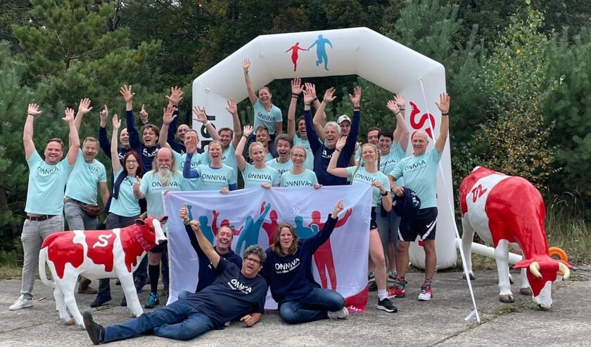 <p>Team Onniva met Culemborgers Elisabeth Vink- Vonk, Jacco van der Kamp, Gerjan Goed, zusjes Sytske & Fieke Bosma, Hans Elligens, Patrick van der Burg, Frank Broos</p>