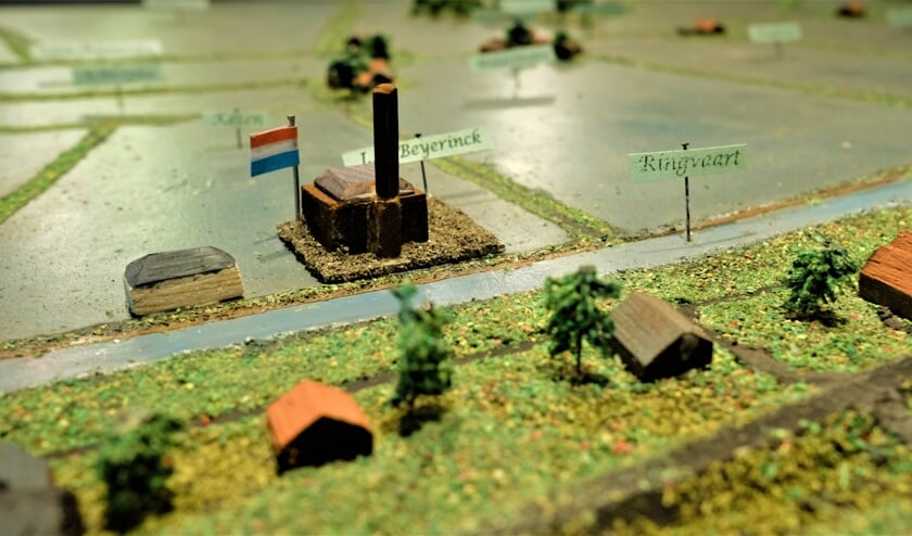 <p>• Maquete van het Beijerinckgemaal.</p>