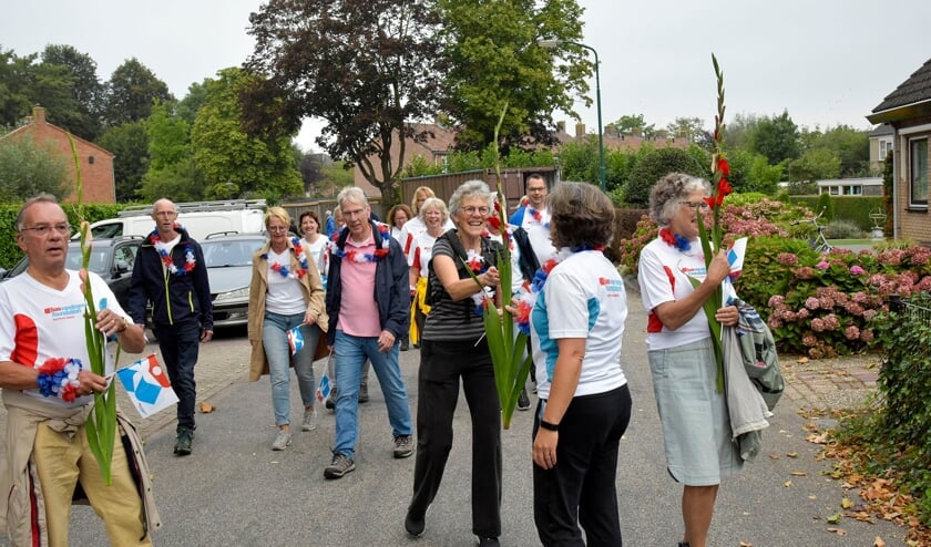 <p>Gladiolen bij binnenkomst na 20 weken Diabetes Challenge in Linschoten en Montfoort.</p>
