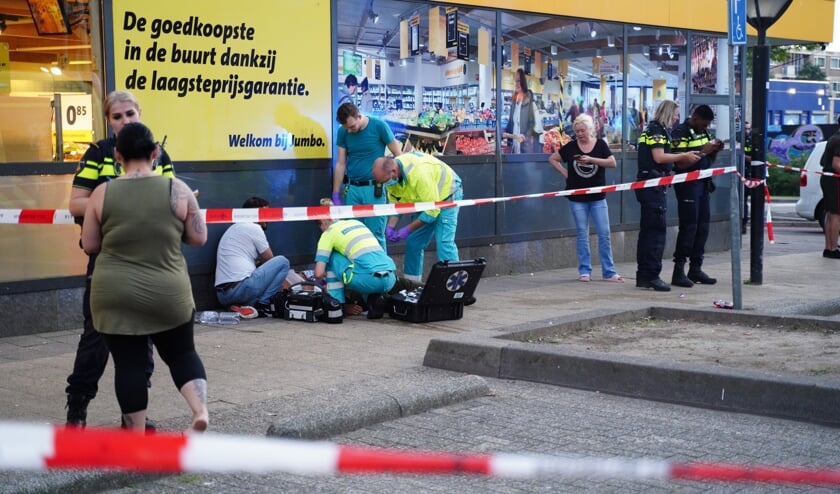 Steekincident bij De Wingerd.