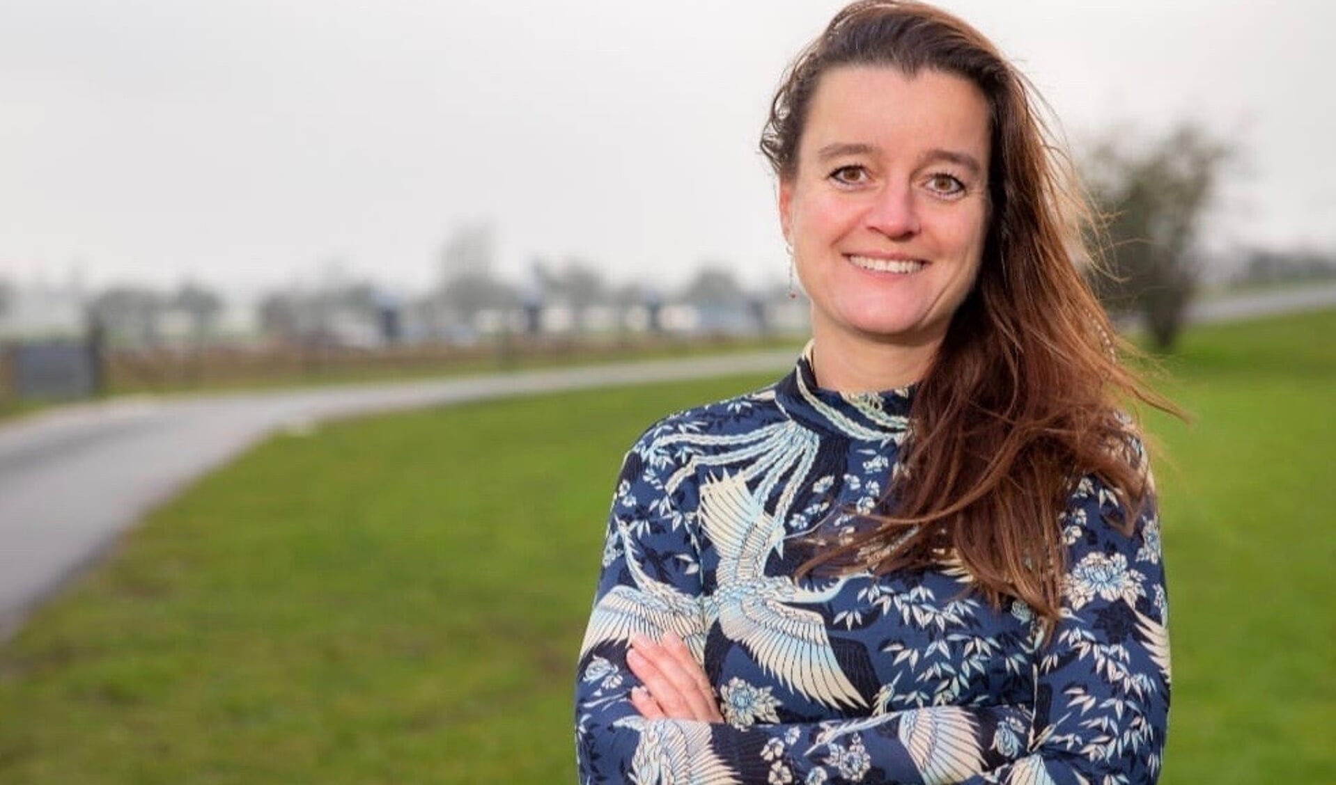 Ondernemer Lotte Kerkhoven zet zich in voor project met en voor jongeren.