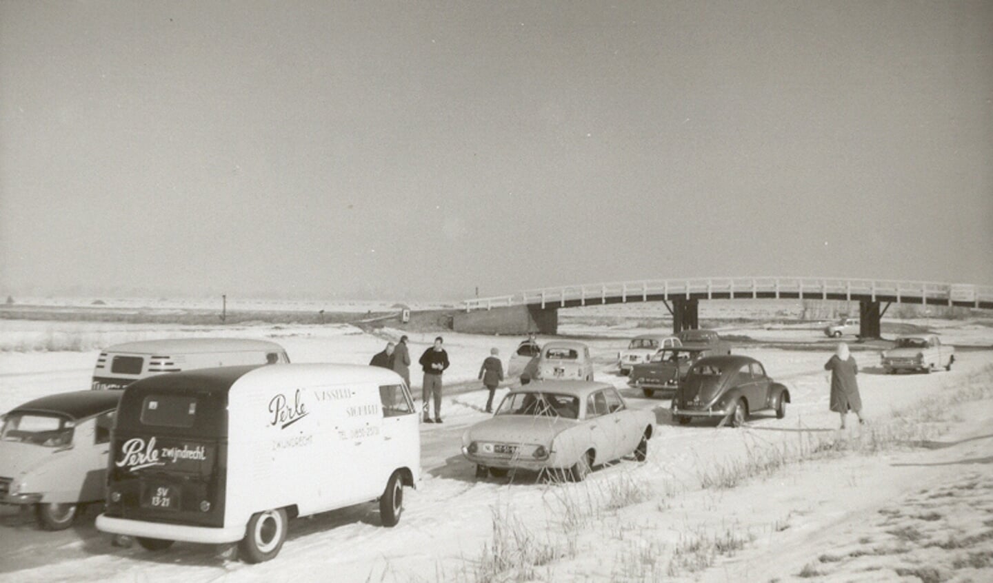 Auto's op het Waterschap in 1963