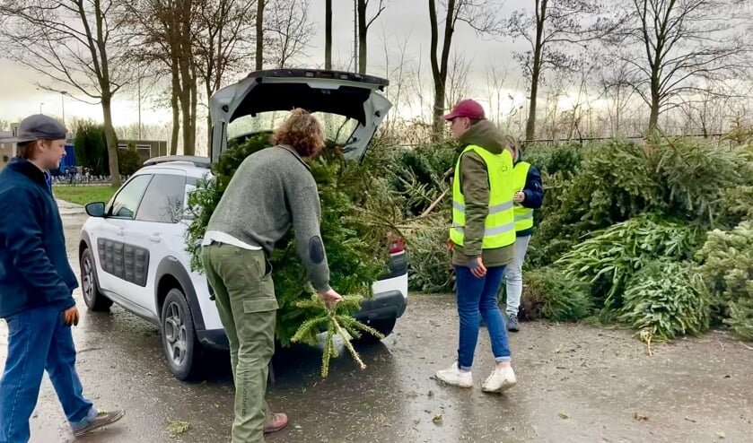 <p>• Er werden veel bomen ingeleverd.</p>
