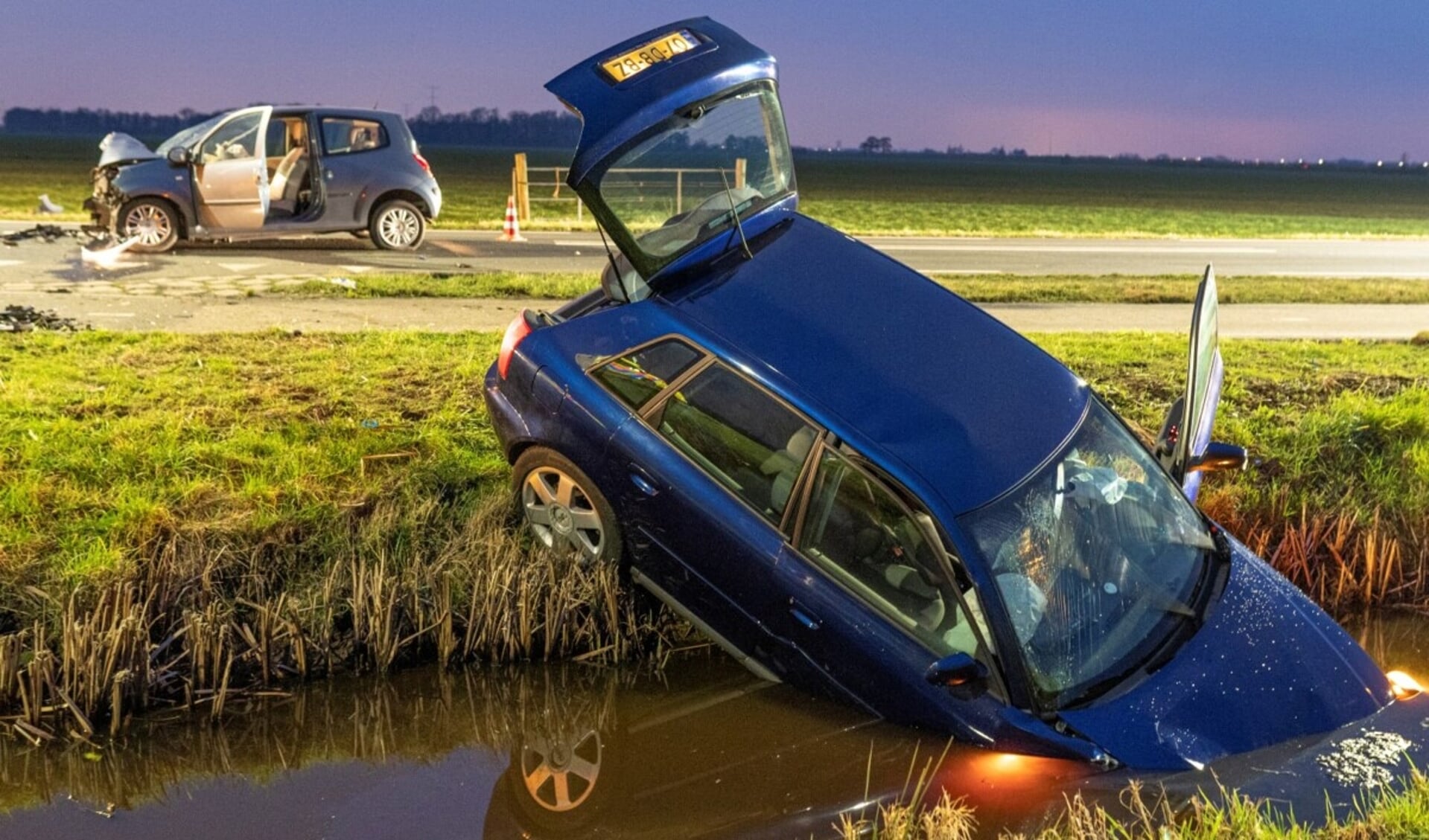 Ongeval Zijdeweg Nieuw-Lekkerland