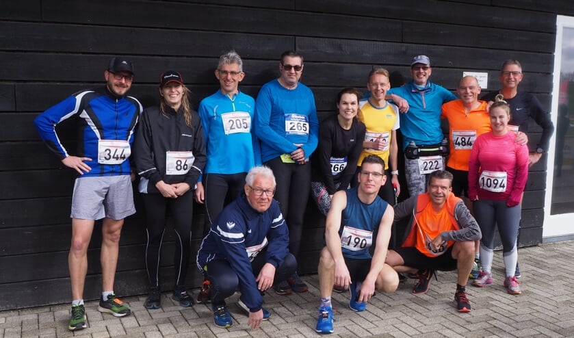 • De finishers van de vorige halve marathongroep van AAA.
