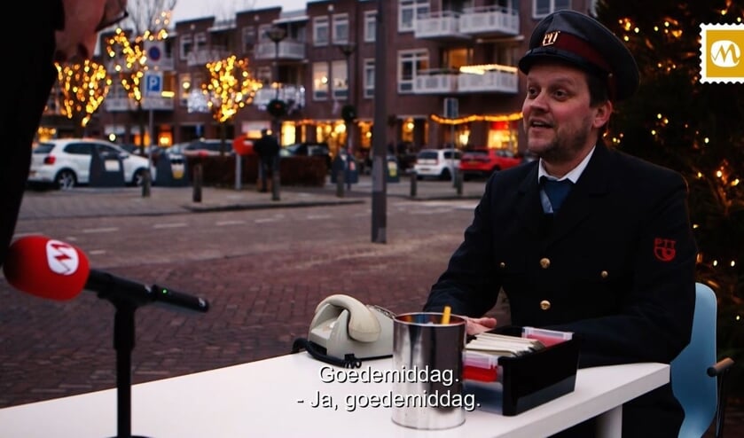 <p>Inwoners konden via de postbode iemand een bedankje sturen.</p>