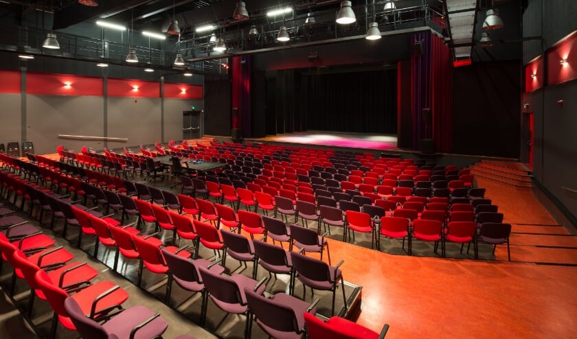 • Het interieur van Theater De Willem.