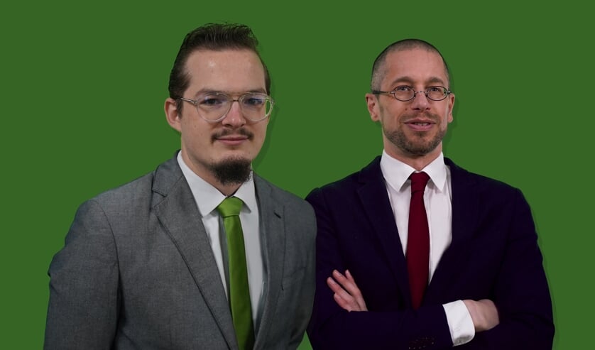 <p>• Wouter van Blanken (l) en Arjan de Bruin.</p>