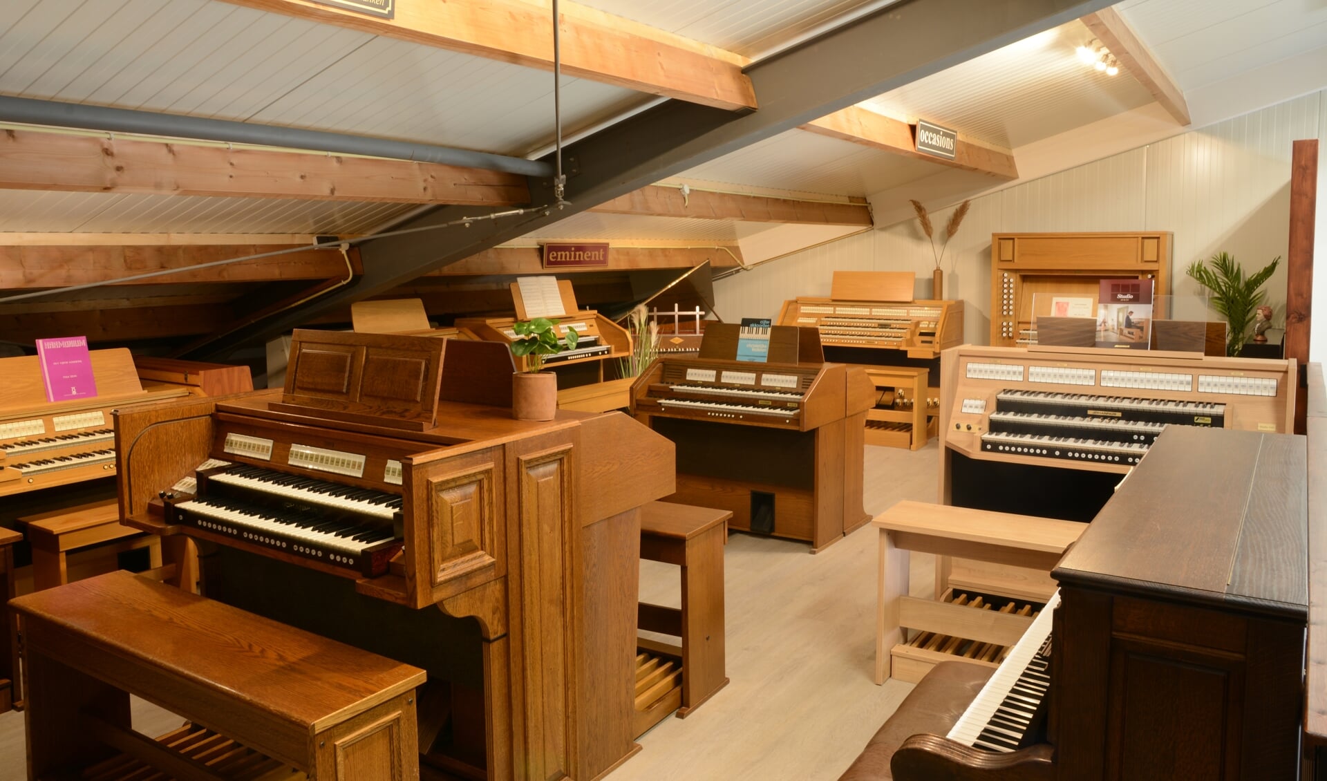 • De orgelzolder in Nieuw-Lekkerland.