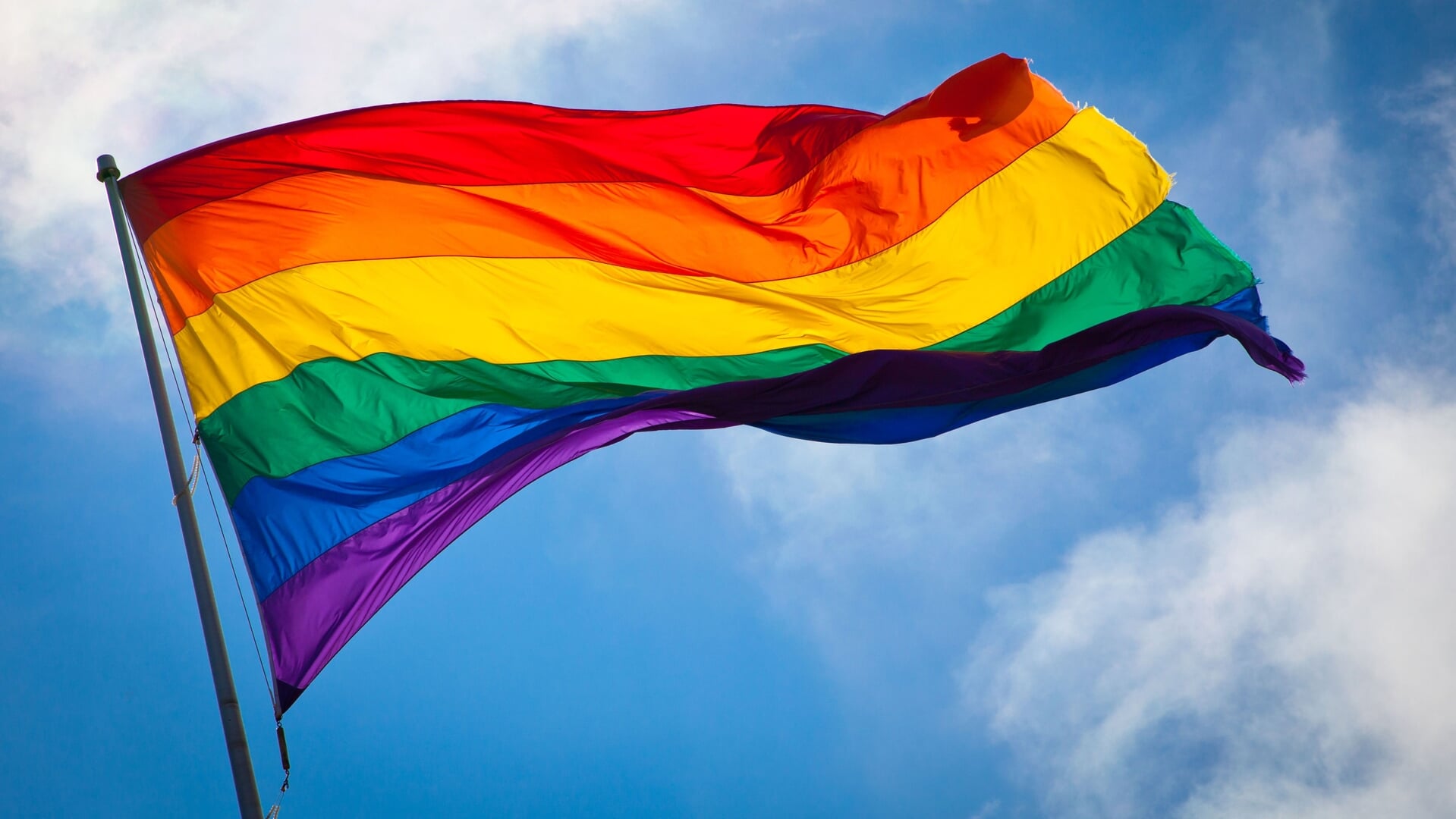 • De regenboogvlag is door de gemeente Alblasserdam al meerdere keren gehesen.